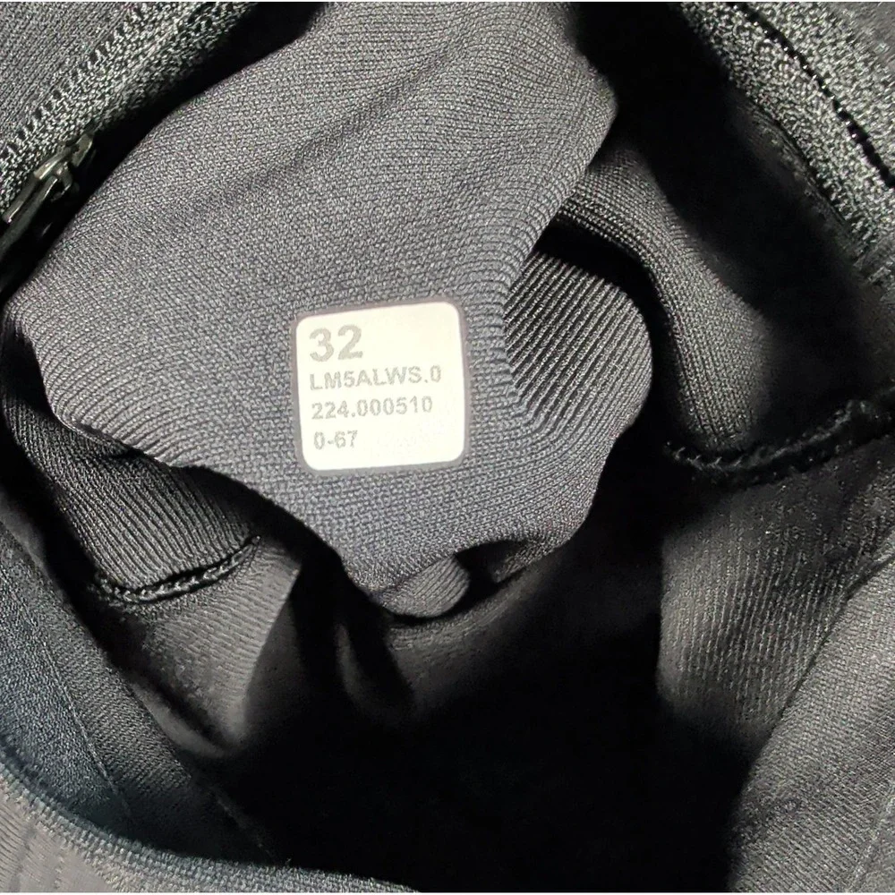 LULULEMON ABC 32x29 Black Warpstreme Slim-Fit 5‎ Pocket Pants LM5ALWS Excellent